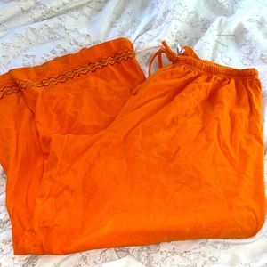 Bohemian Orange pants